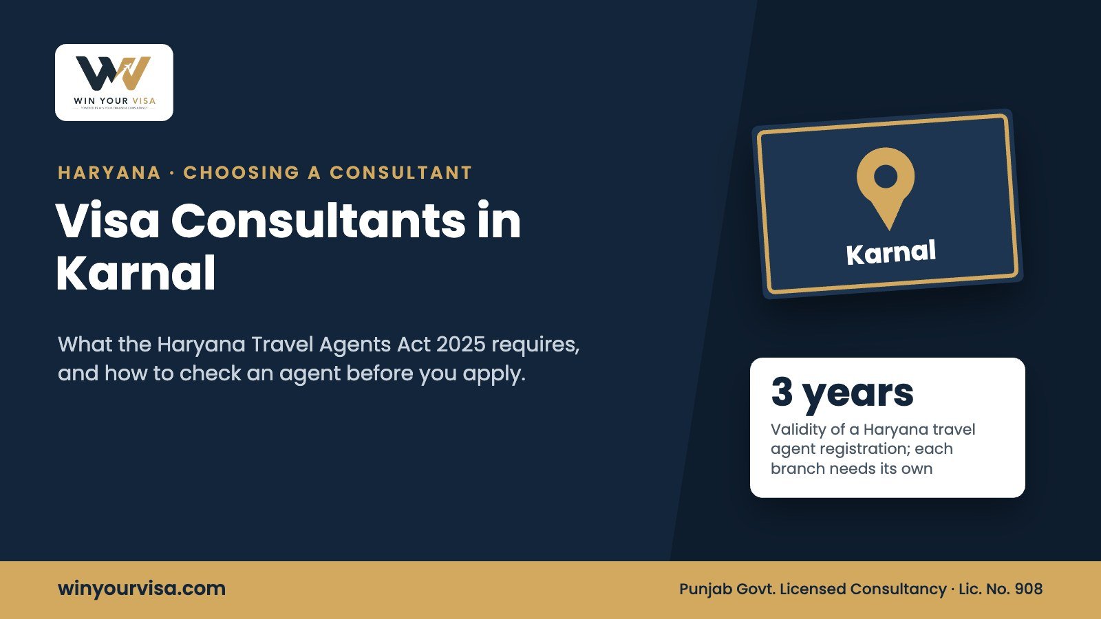 Visa Consultants in Karnal: How to Choose a Registered Agent (2026)