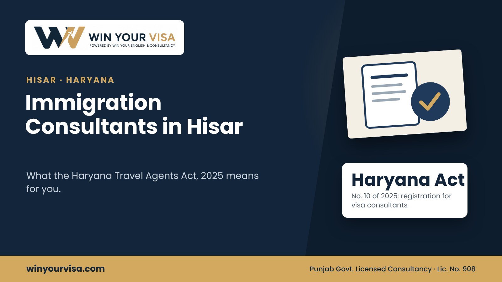 Immigration Consultants in Hisar: Check Before You Pay (2026)